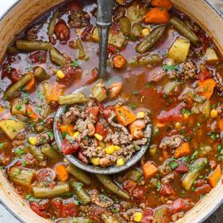 Cowboy Hamburger Soup
