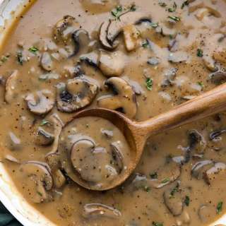 Homemade Mushroom Gravy