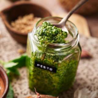 Pesto alla Genovese (Basil Pesto Recipe)