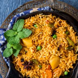 Vegetable Dum Biryani