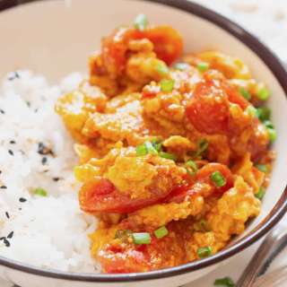 Chinese Tomato Egg Stir Fry