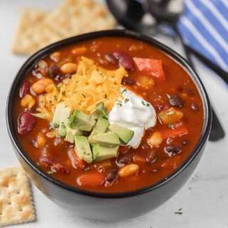 Crock Pot Vegetarian Chili Recipe