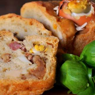 Casatiello Napoletano - Neapolitan Stuffed Easter Bread