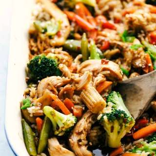 Easy Teriyaki Chicken Casserole