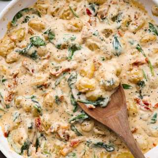 Creamy Tuscan Parmesan Gnocchi