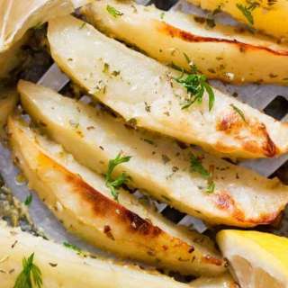 Greek Lemon Potatoes