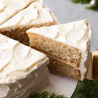 Eggnog Cake