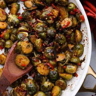 Kung Pao Brussels Sprouts
