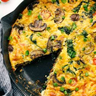 Sausage and Mushroom Breakfast Frittata