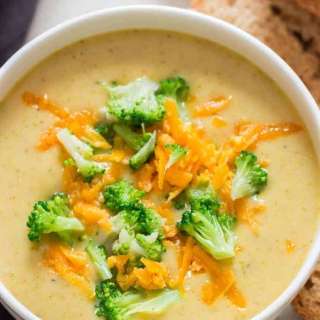 Easy Broccoli Cheddar Soup