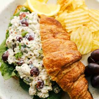 Chicken Salad Croissant Sandwich