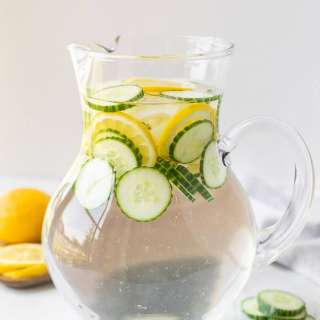Cucumber Lemon Water