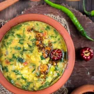 Dal Palak - Dhaba Style