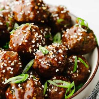 Saucy Asian Meatballs