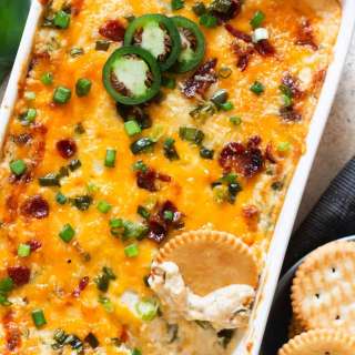 Jalapeno popper dip