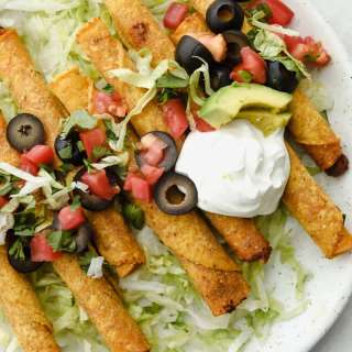 Air Fryer Frozen Taquitos