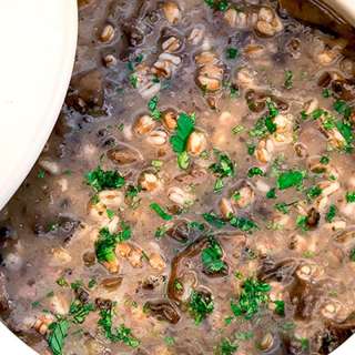 Farro and Mushroom Soup