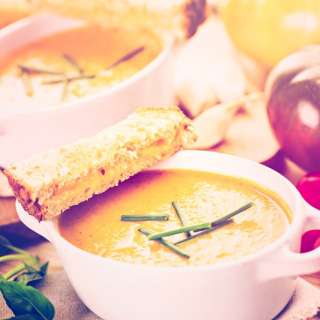 Chilled Italian Roast Tomato Soup