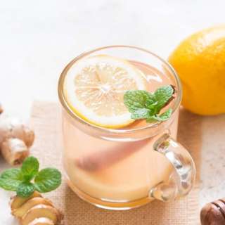 Soothing Honey-Lemon Ginger Tea