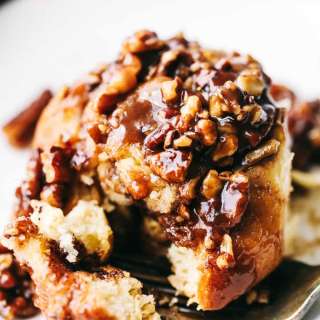 One Hour Caramel Pecan Sticky Buns