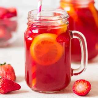 Iced Strawberry Tea