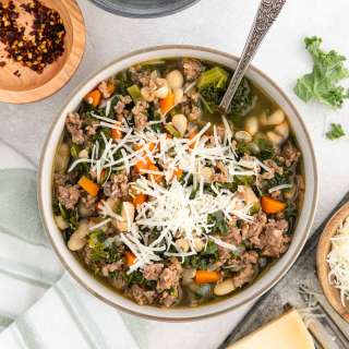 Sausage Kale White Bean Soup
