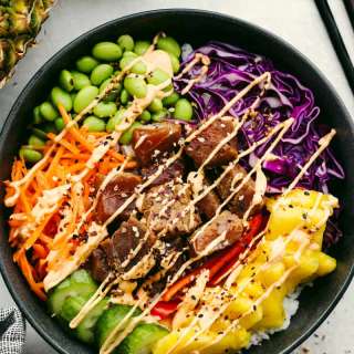 Hawaiian Poke Bowls
