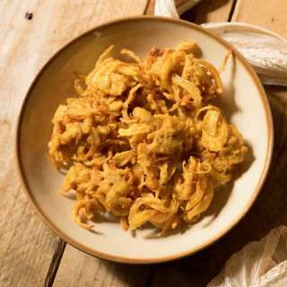 Onion Bhajji (Bhajji aux Oignons)