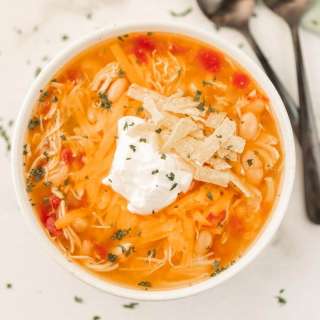 Instant Pot Chicken Taco Soup