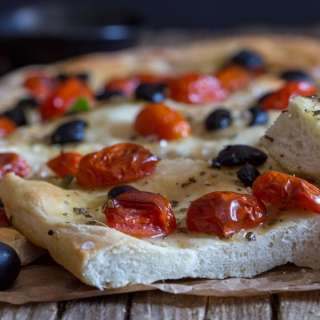 Homemade Focaccia Pugliese