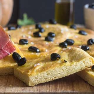 Pumpkin Focaccia Bread