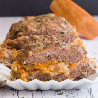 Pumpkin & Cheese Stuffed Meatloaf