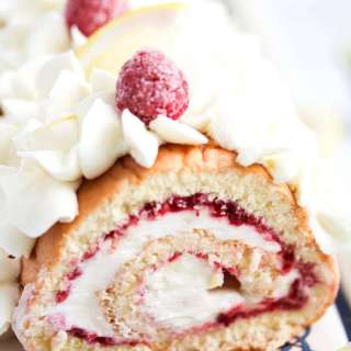 Easy Raspberry Roulade