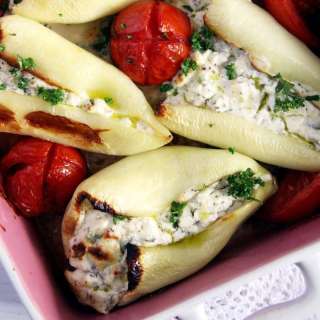 Feta Stuffed Peppers