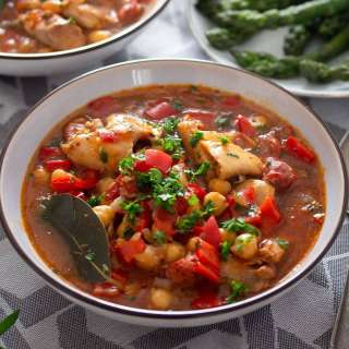 Chickpea and Chicken Stew