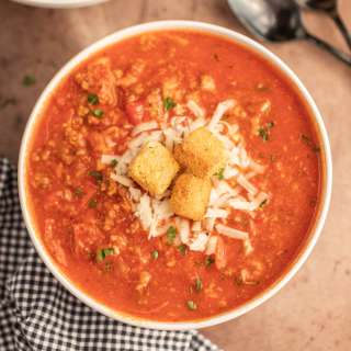 Crock Pot Pizza Soup Recipe