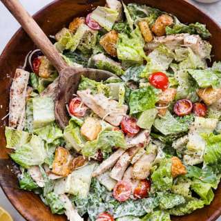 Grilled Chicken Caesar Salad