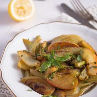 Braised Fennel with Apples