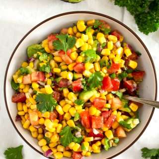 Fiesta Corn Salad - Mexican Salsa