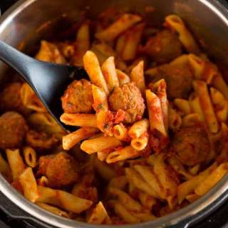Instant Pot Pasta with Meatballs