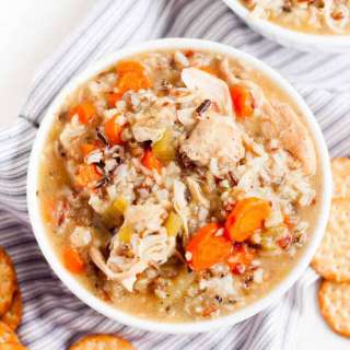 Crock pot Chicken and Wild Rice Soup Recipe