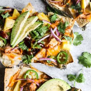 BBQ Chicken Nachos
