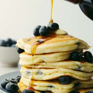 The Best Blueberry Pancakes