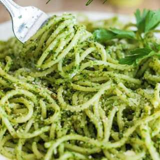 Parsley Pesto Pasta