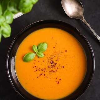 Sweet Potato, Carrot and Ginger Soup