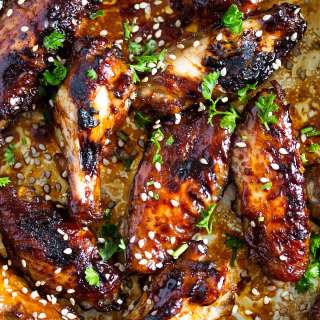 Sweet and Spicy Chicken Wings
