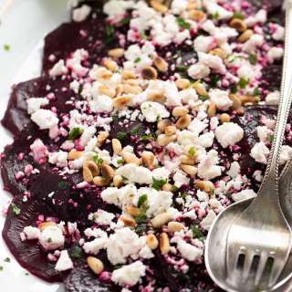 Beetroot and Feta Salad (with Balsamic Dressing)