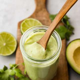 Easy Avocado Dressing