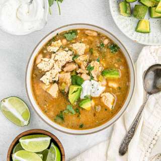 Green Chile Chicken Soup