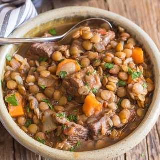 Beef and Lentil Soup